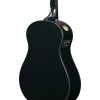 Ibanez AAM100E-BK Advanced Acoustic AAM Acoustic Guitar 6-String - Black High Gloss