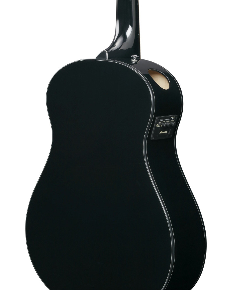 Ibanez AAM100E-BK Advanced Acoustic AAM Acoustic Guitar 6-String - Black High Gloss