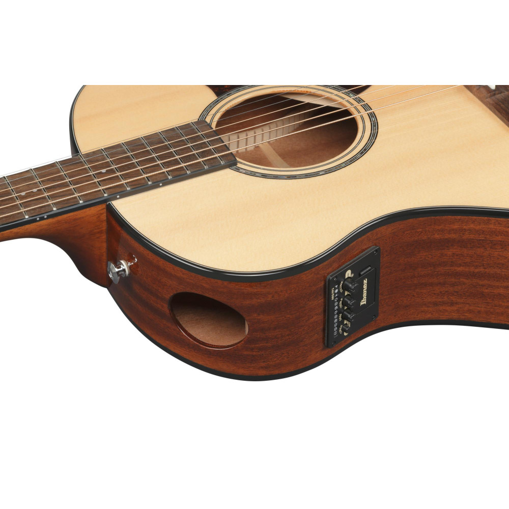 Ibanez AAM100E-NT Advanced Acoustic AAM Acoustic Guitar 6-String - Natural High Gloss