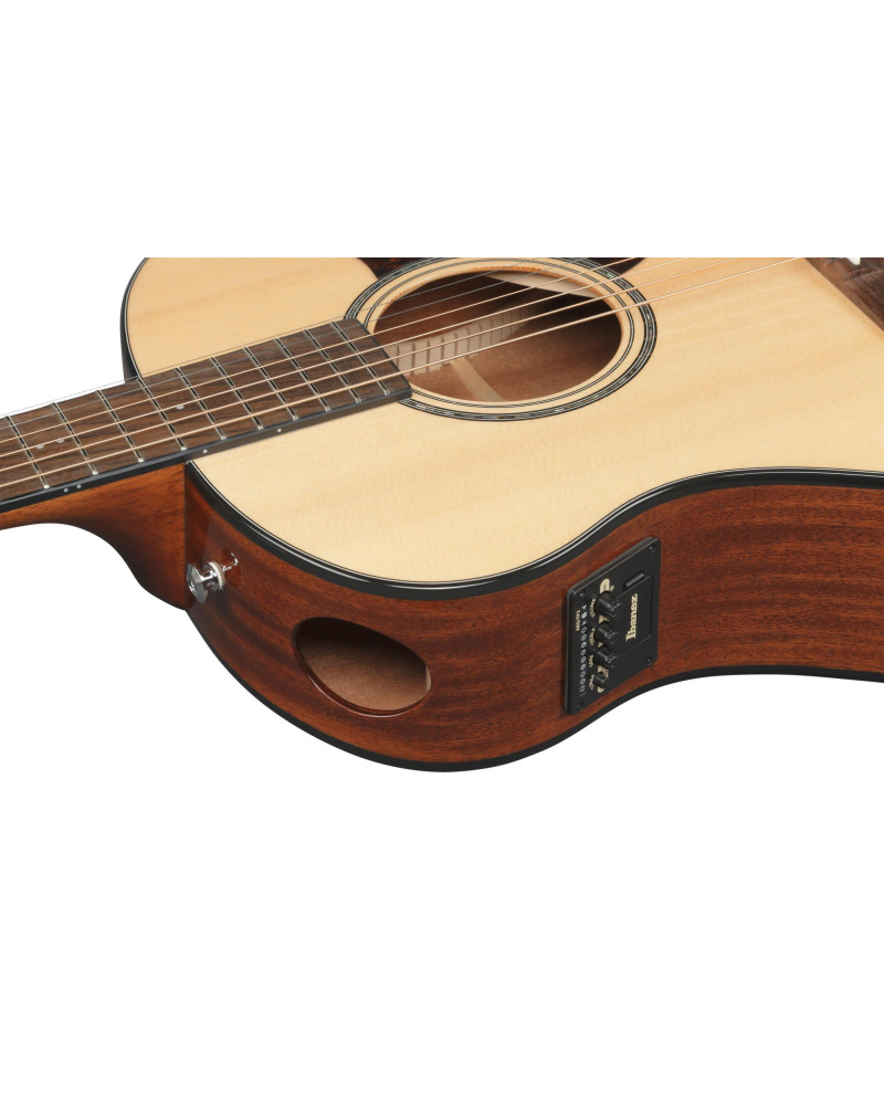 Ibanez AAM100E-NT Advanced Acoustic AAM Acoustic Guitar 6-String - Natural High Gloss