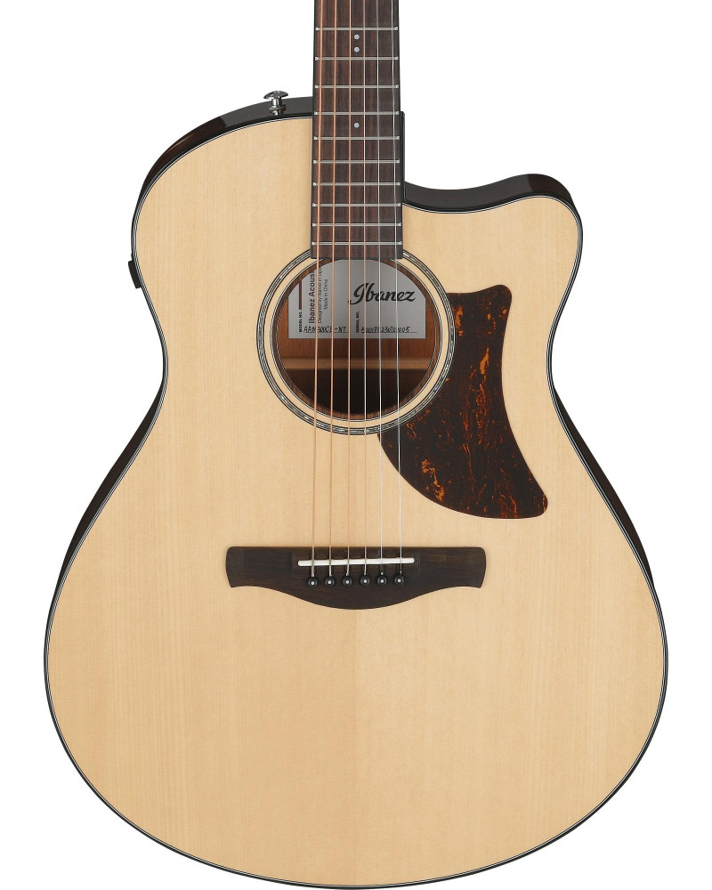 Ibanez AAM300CE-NT Advanced Acoustic AAM Acoustic Guitar 6-String - Natural High Gloss