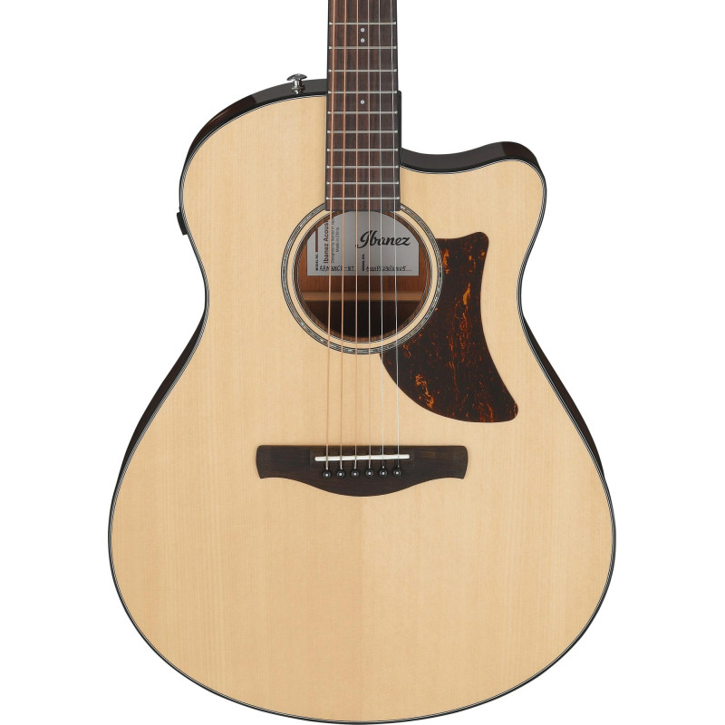 Ibanez AAM300CE-NT Advanced Acoustic AAM Acoustic Guitar 6-String - Natural High Gloss
