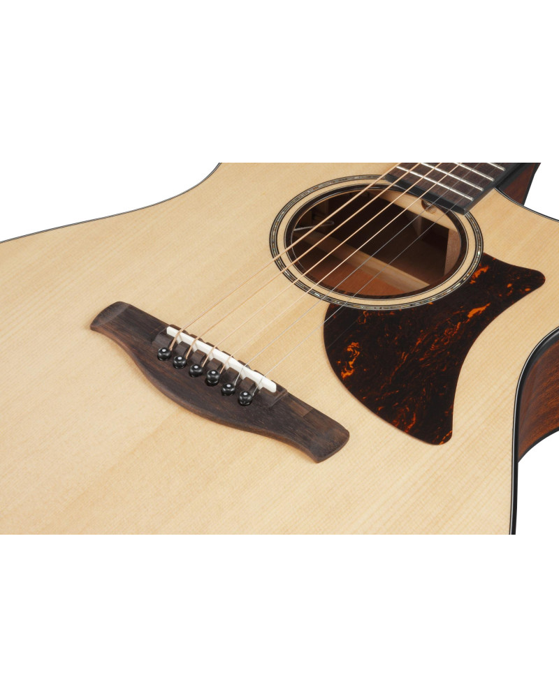 Ibanez AAM300CE-NT Advanced Acoustic AAM Acoustic Guitar 6-String - Natural High Gloss