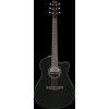 Ibanez AAM340CE-RUB Advanced Acoustic AAM Acoustic Guitar 6-String - Rustic Black High Gloss