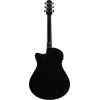 Ibanez AAM340CE-RUB Advanced Acoustic AAM Acoustic Guitar 6-String - Rustic Black High Gloss