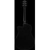 Ibanez AAM340CE-RUB Advanced Acoustic AAM Acoustic Guitar 6-String - Rustic Black High Gloss