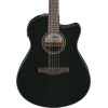 Ibanez AAM340CE-RUB Advanced Acoustic AAM Acoustic Guitar 6-String - Rustic Black High Gloss