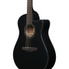 Ibanez AAM340CE-RUB Advanced Acoustic AAM Acoustic Guitar 6-String - Rustic Black High Gloss