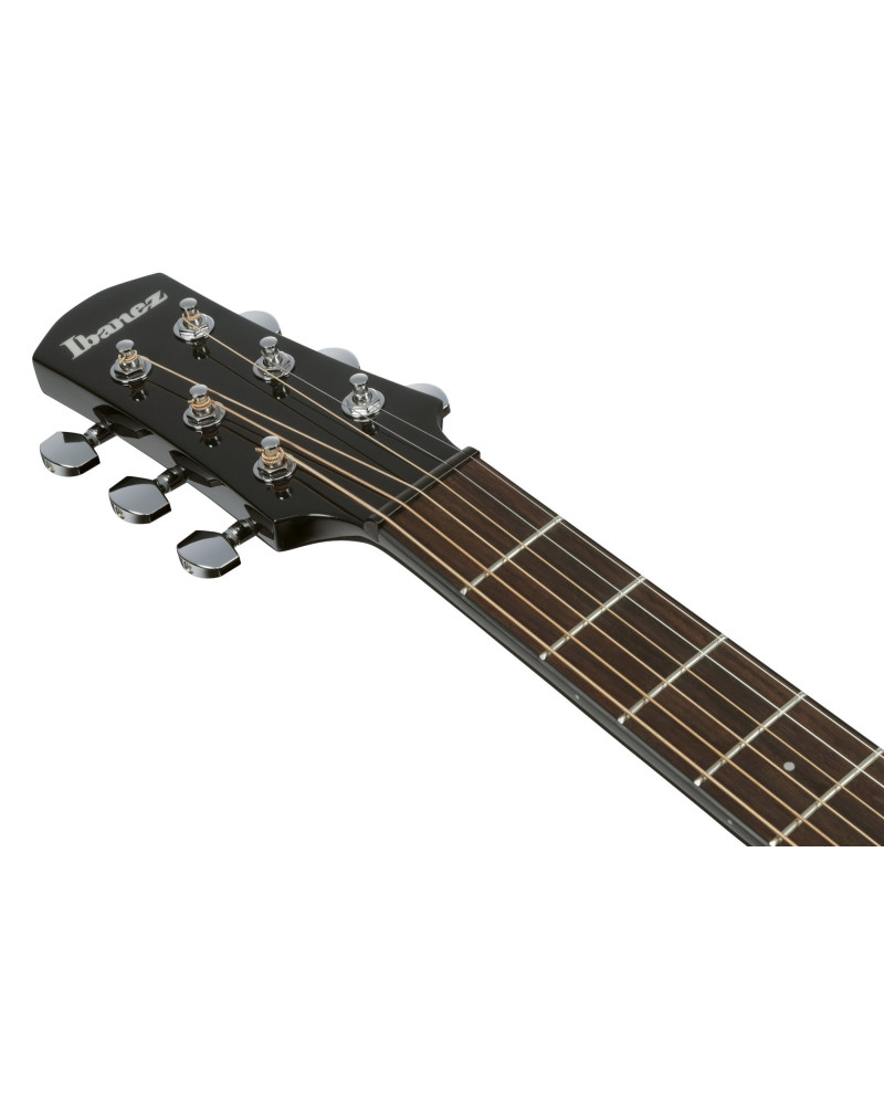 Ibanez AAM340CE-RUB Advanced Acoustic AAM Acoustic Guitar 6-String - Rustic Black High Gloss