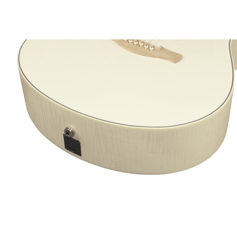Ibanez AAM370E-OAW Advanced Acoustic AAM Acoustic Guitar 6-String - Open Pore Antique White