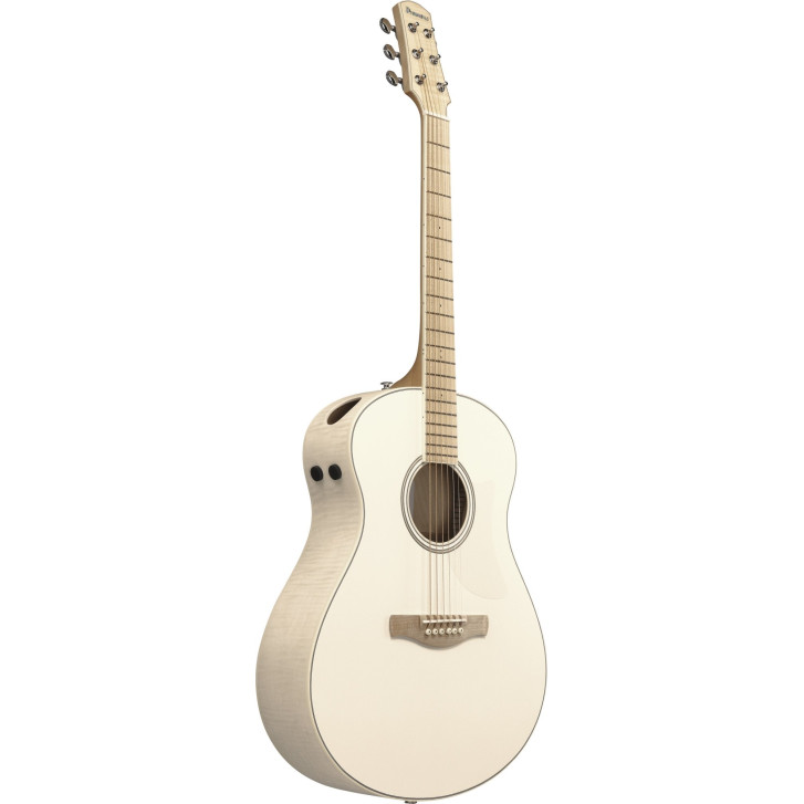 Ibanez AAM370E-OAW Advanced Acoustic AAM Acoustic Guitar 6-String - Open Pore Antique White