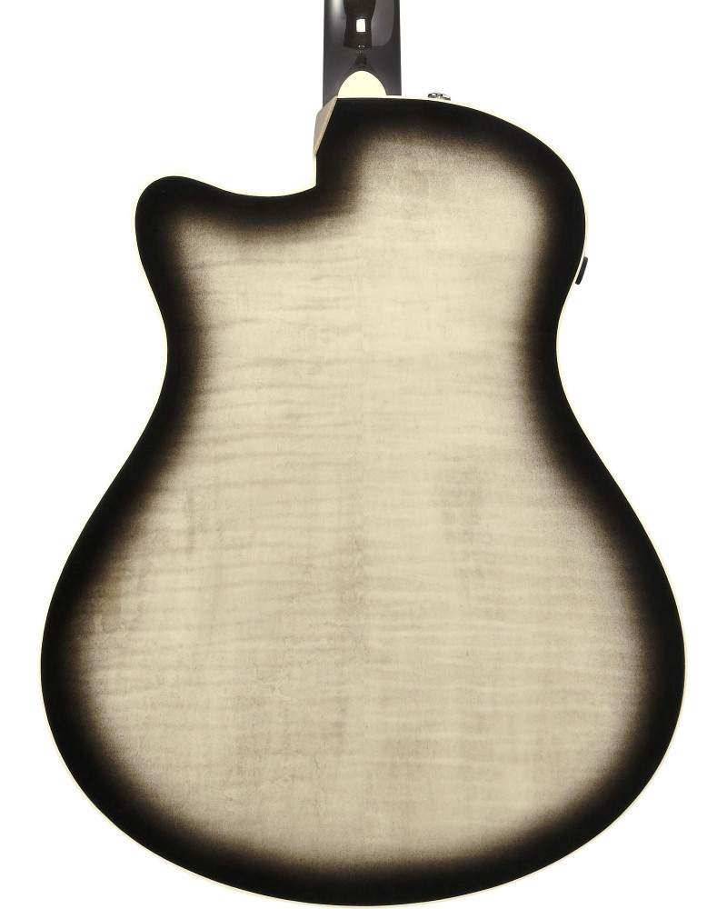 Ibanez AAM370M1CETPA Advanced Acoustic AAM Acoustic Guitar 6-String - Transparent Panda High Gloss