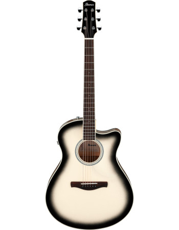 Ibanez AAM370M1CETPA Advanced Acoustic AAM Acoustic Guitar 6-String - Transparent Panda High Gloss