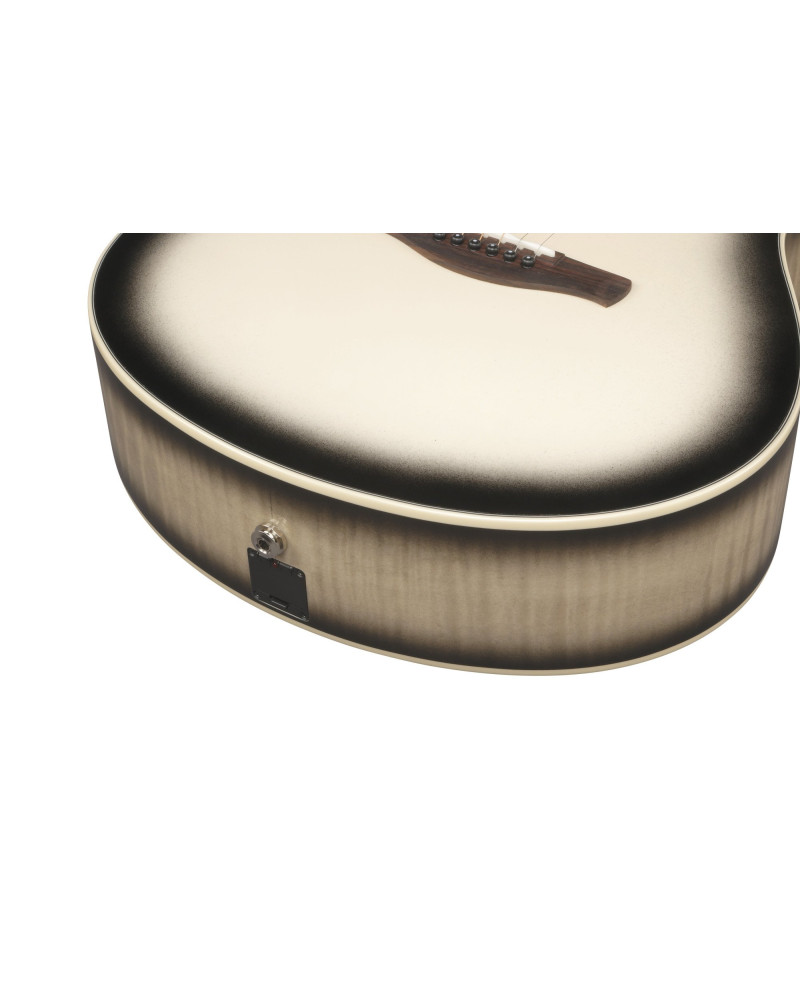 Ibanez AAM370M1CETPA Advanced Acoustic AAM Acoustic Guitar 6-String - Transparent Panda High Gloss