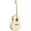 Ibanez AAM370M2E-APF Advanced Acoustic AAM Acoustic Guitar 6-String - Transparent Antique White Peach Fuzz Open Pore