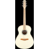 Ibanez AAM370M2E-APF Advanced Acoustic AAM Acoustic Guitar 6-String - Transparent Antique White Peach Fuzz Open Pore