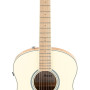 Ibanez AAM370M2E-APF Advanced Acoustic AAM Acoustic Guitar 6-String - Transparent Antique White Peach Fuzz Open Pore