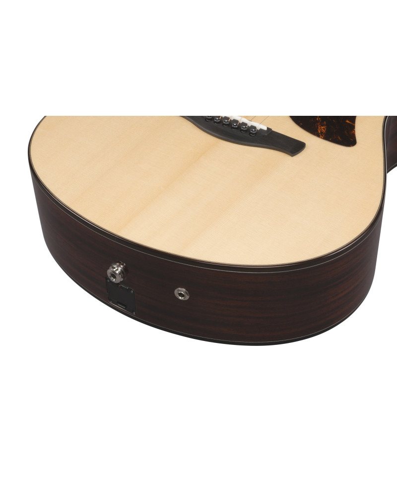 Ibanez AAM380CE-NT Advanced Acoustic AAM Acoustic Guitar 6-String - Natural High Gloss