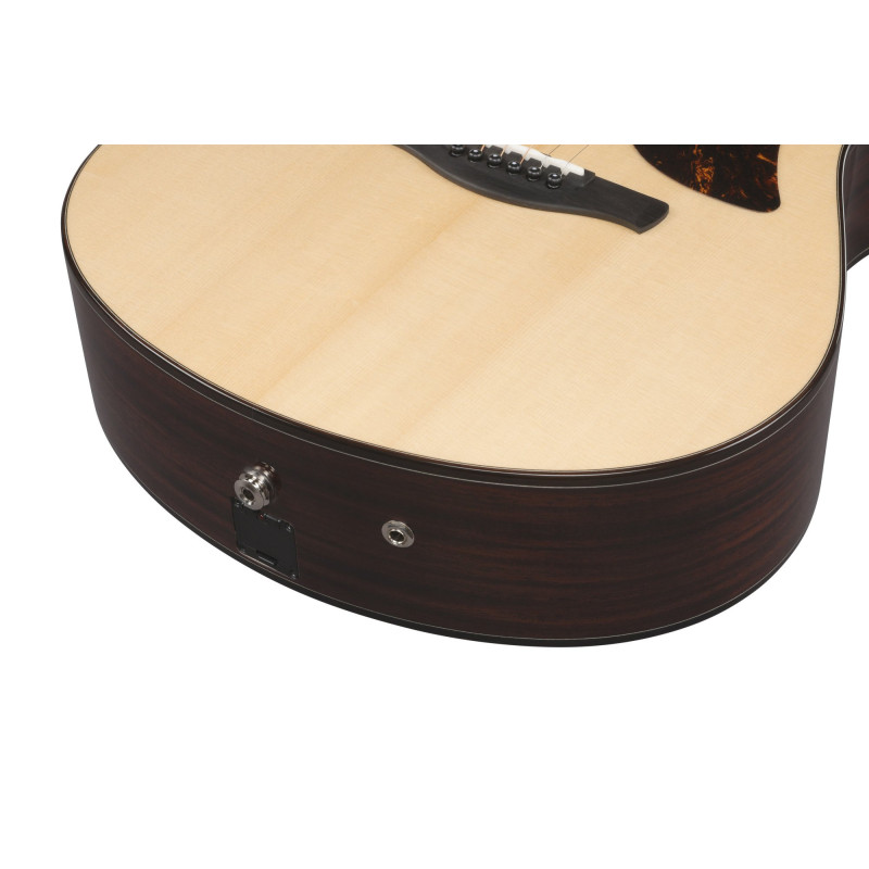 Ibanez AAM380CE-NT Advanced Acoustic AAM Acoustic Guitar 6-String - Natural High Gloss