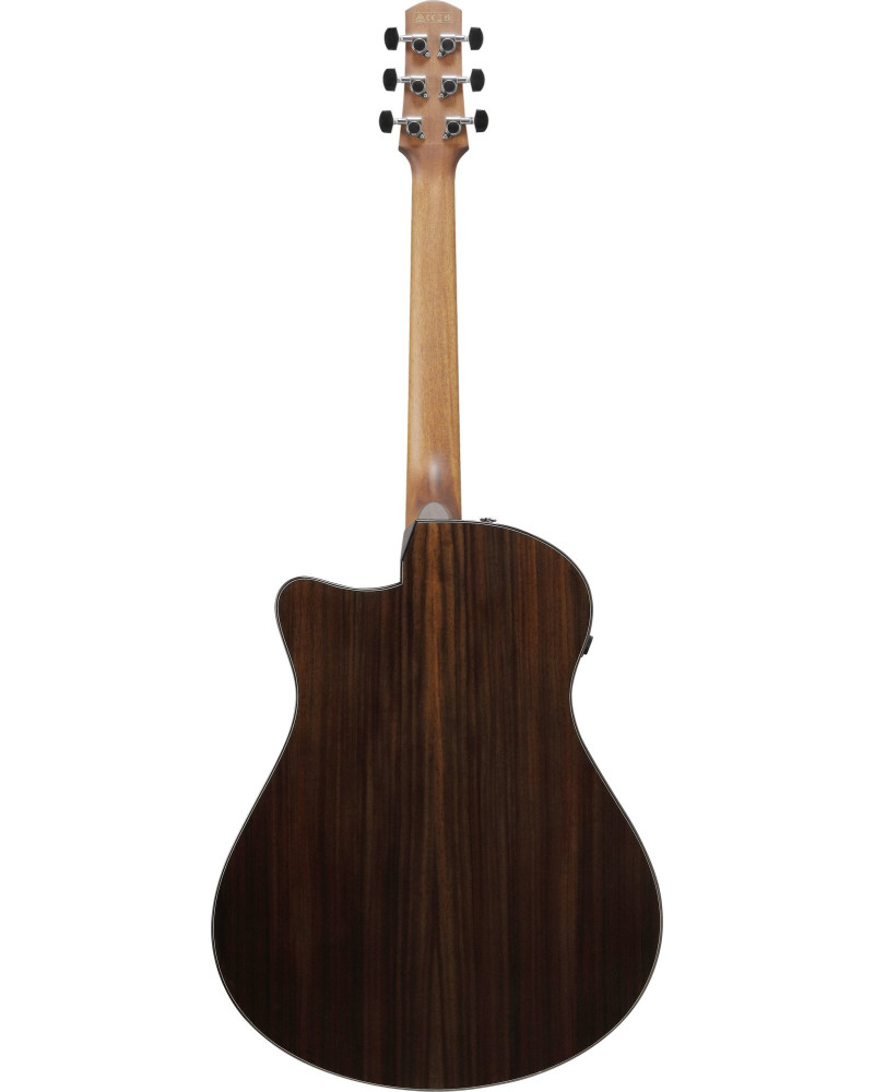 Ibanez AAM380CE-NT Advanced Acoustic AAM Acoustic Guitar 6-String - Natural High Gloss