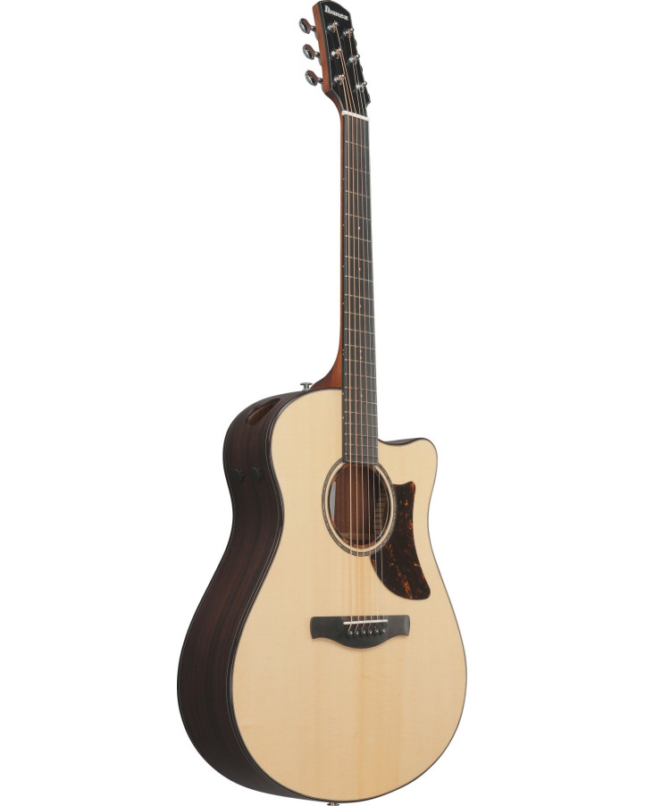 Ibanez AAM380CE-NT Advanced Acoustic AAM Acoustic Guitar 6-String - Natural High Gloss