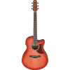 Ibanez AAM50CE-CRO Advanced Acoustic AAM Acoustic Guitar 6-String - Coral Red Burst Open Pore