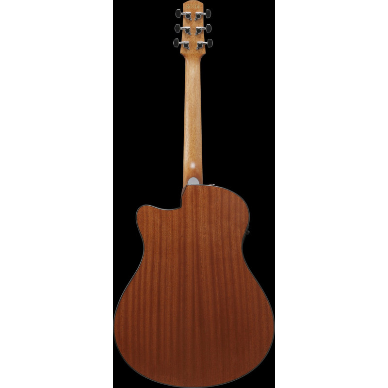 Ibanez AAM50CE-CRO Advanced Acoustic AAM Acoustic Guitar 6-String - Coral Red Burst Open Pore