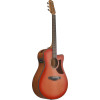 Ibanez AAM50CE-CRO Advanced Acoustic AAM Acoustic Guitar 6-String - Coral Red Burst Open Pore