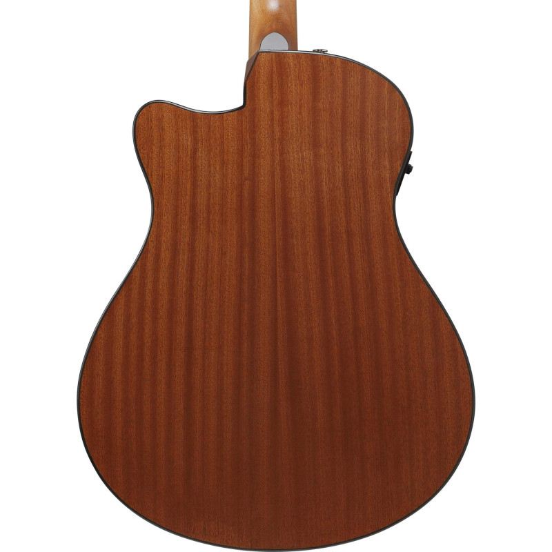 Ibanez AAM50CE-CRO Advanced Acoustic AAM Acoustic Guitar 6-String - Coral Red Burst Open Pore