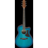 Ibanez AAM50CE-SBO Advanced Acoustic AAM Acoustic Guitar 6-String - Sapphire Blue Burst Open Pore