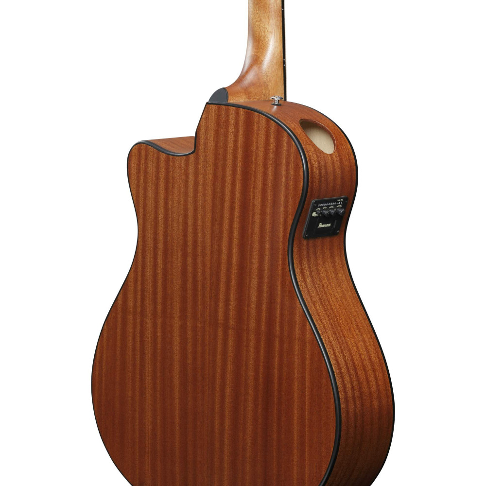 Ibanez AAM50CE-SBO Advanced Acoustic AAM Acoustic Guitar 6-String - Sapphire Blue Burst Open Pore