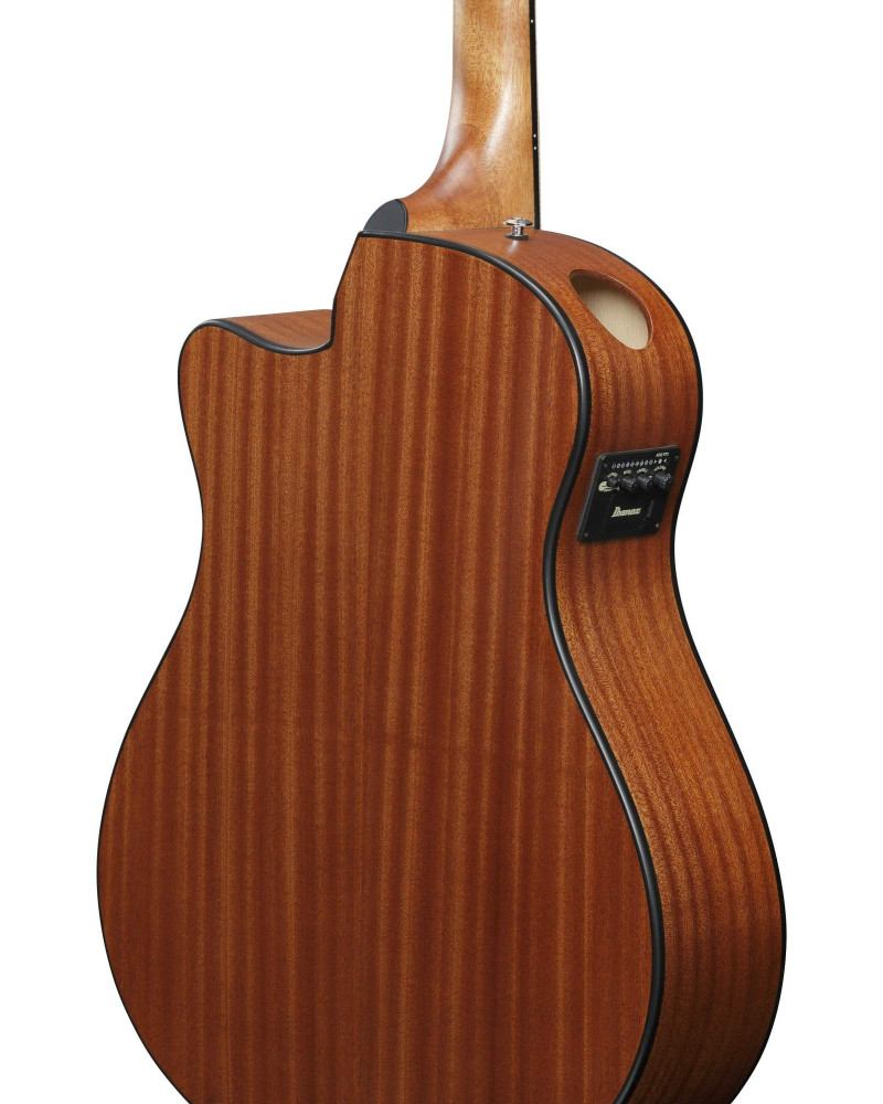 Ibanez AAM50CE-SBO Advanced Acoustic AAM Acoustic Guitar 6-String - Sapphire Blue Burst Open Pore