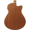 Ibanez AAM50LCE-OLB Advanced Acoustic AAM Acoustic Guitar 6-String Lefty - Open Pore Light Brown Sunburst Top, Natural O