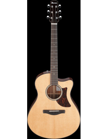 Ibanez AAM700CE-NT Advanced Acoustic, Platinum Collection 6-Str Natural High Gloss Auditorium Body