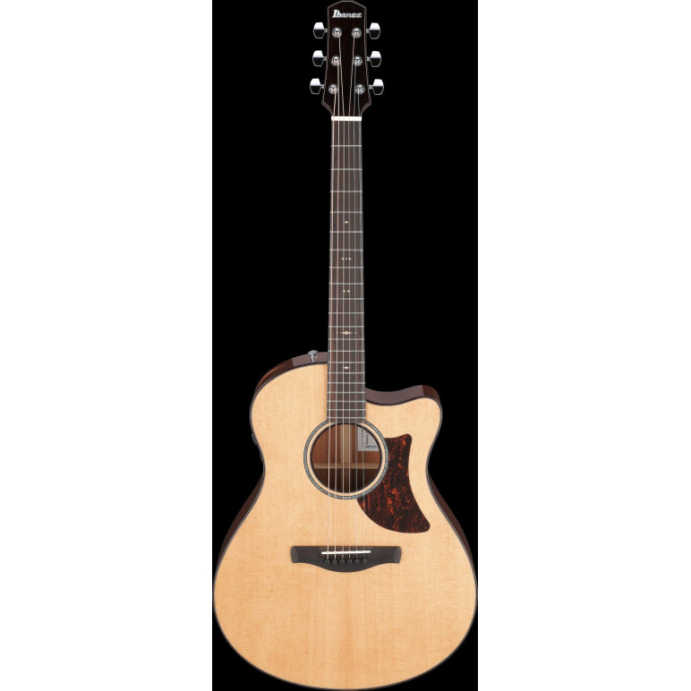 Ibanez AAM700CE-NT Advanced Acoustic, Platinum Collection 6-Str Natural High Gloss Auditorium Body