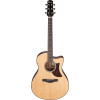 Ibanez AAM700CE-NT Advanced Acoustic, Platinum Collection 6-Str Natural High Gloss Auditorium Body