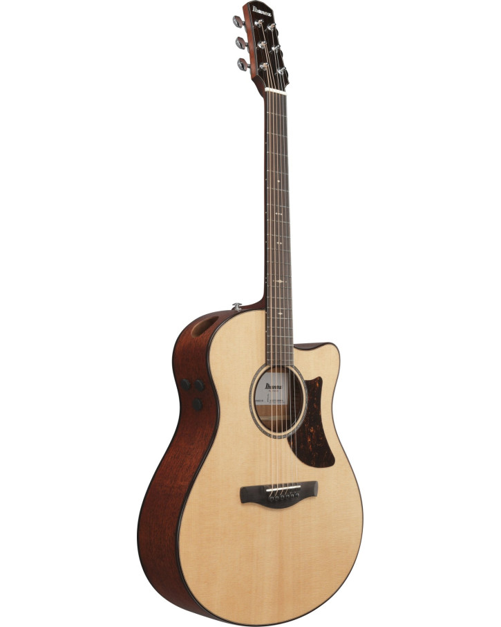 Ibanez AAM700CE-NT Advanced Acoustic, Platinum Collection 6-Str Natural High Gloss Auditorium Body