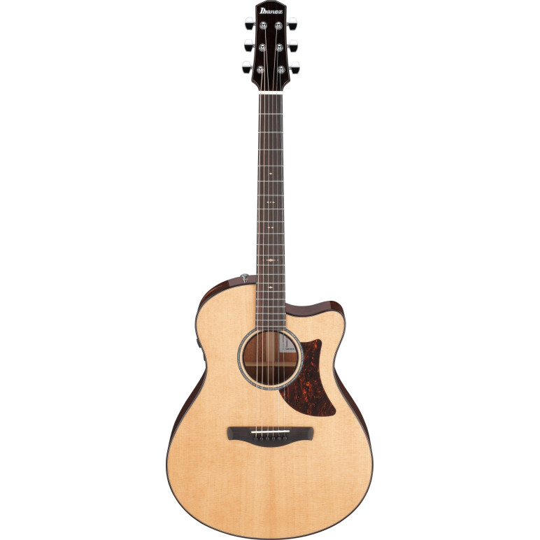 Ibanez AAM700CE-NT Advanced Acoustic, Platinum Collection 6-Str Natural High Gloss Auditorium Body