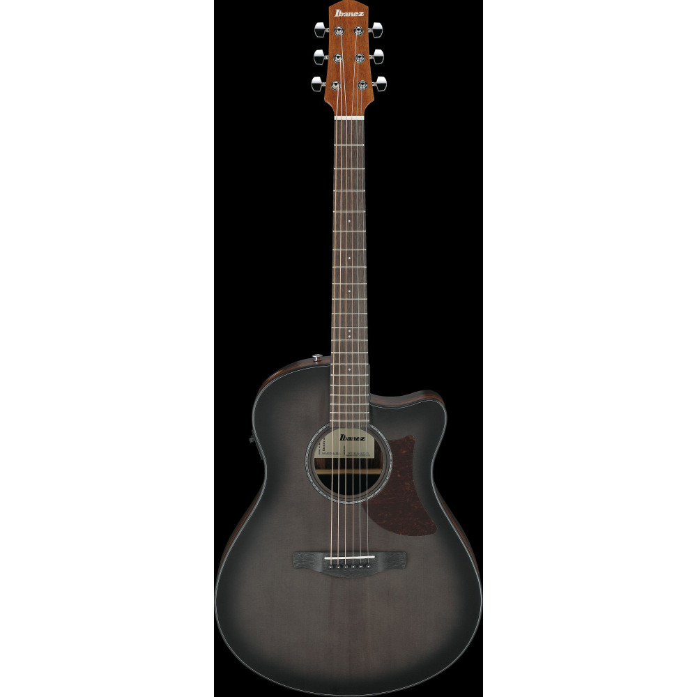 Ibanez AAM70CE-TBN Advanced Acoustic AAM Acoustic Guitar 6-String - Transparent Charcoal Burst
