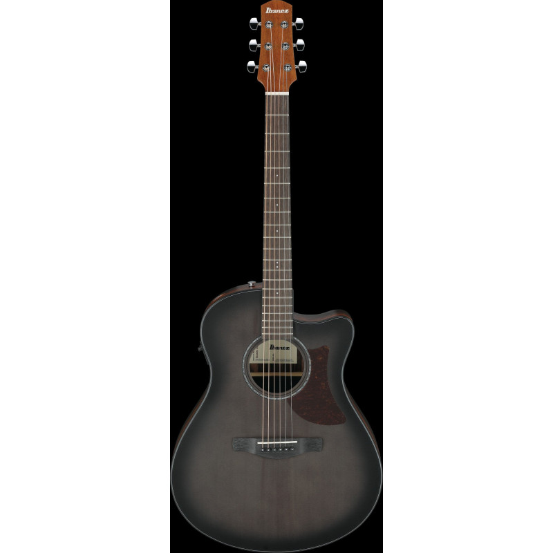 Ibanez AAM70CE-TBN Advanced Acoustic AAM Acoustic Guitar 6-String - Transparent Charcoal Burst