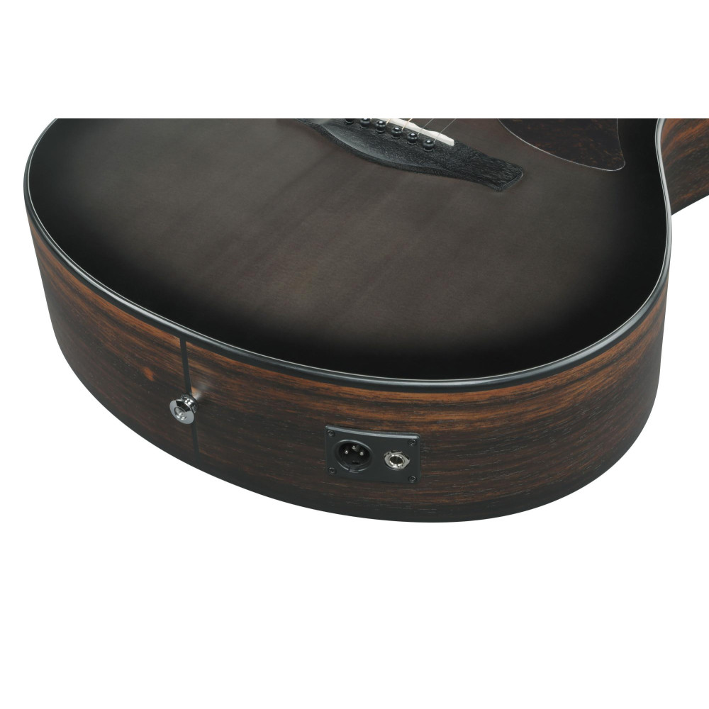 Ibanez AAM70CE-TBN Advanced Acoustic AAM Acoustic Guitar 6-String - Transparent Charcoal Burst