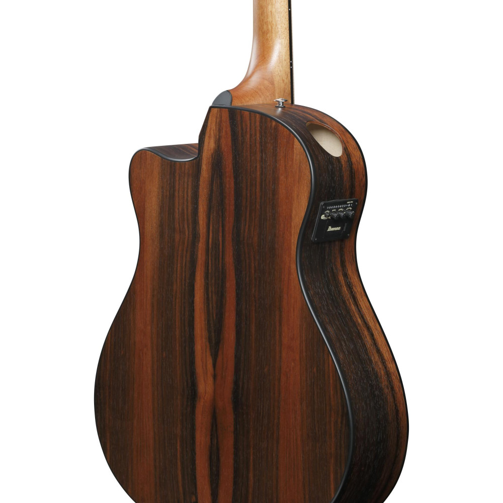 Ibanez AAM70CE-TBN Advanced Acoustic AAM Acoustic Guitar 6-String - Transparent Charcoal Burst