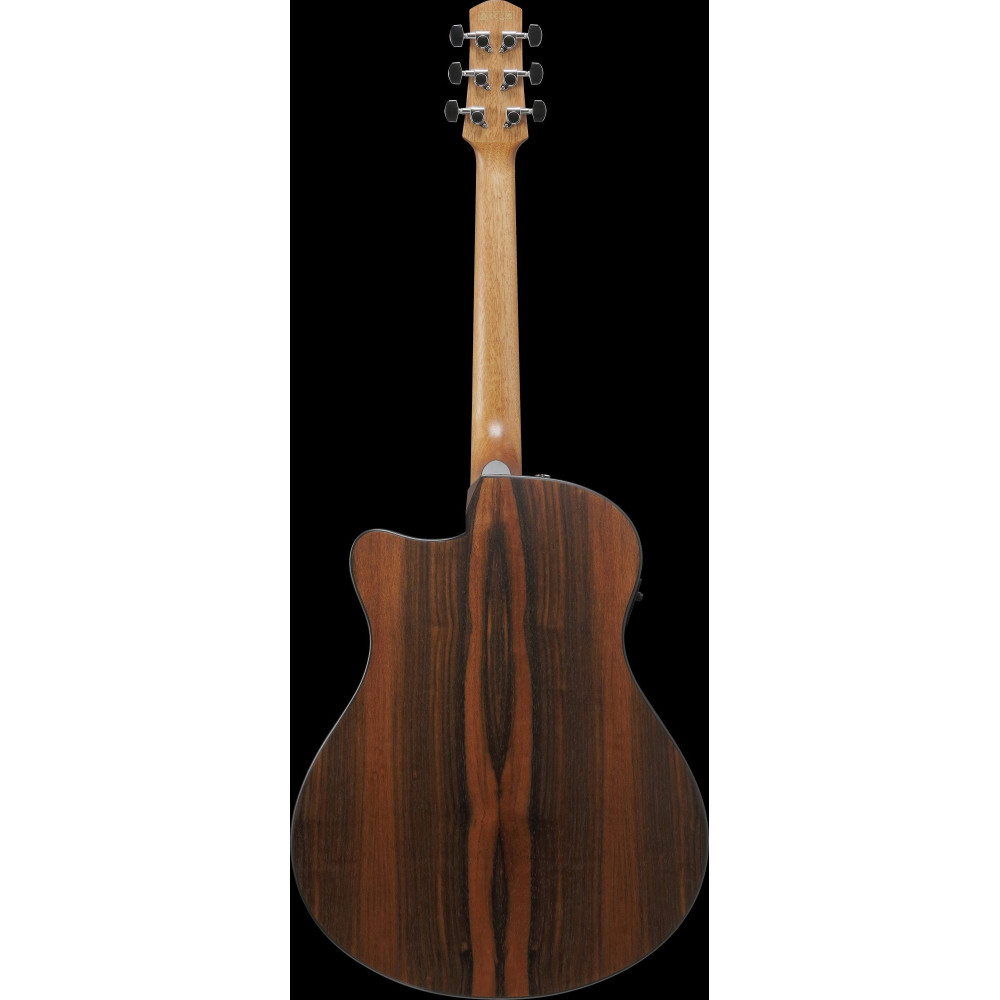 Ibanez AAM70CE-TBN Advanced Acoustic AAM Acoustic Guitar 6-String - Transparent Charcoal Burst