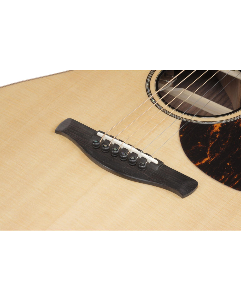 Ibanez AAM780E-NT Advanced Acoustic, Platinum Collection Acoustic Guitar 6-String - Natural High Gloss