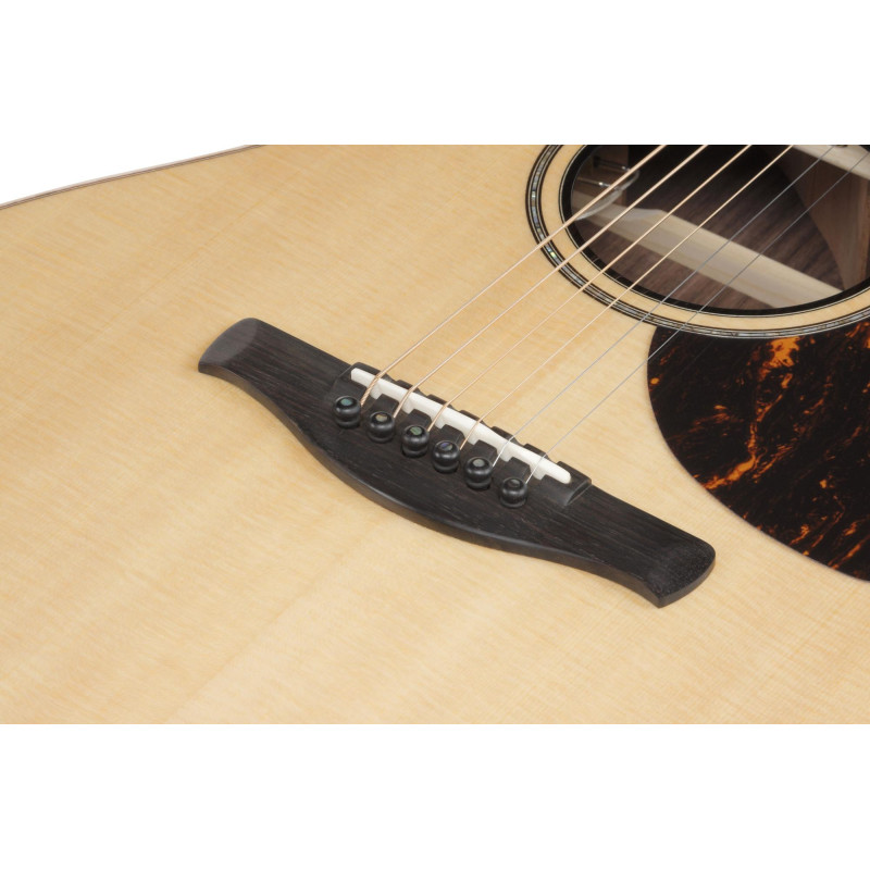 Ibanez AAM780E-NT Advanced Acoustic, Platinum Collection Acoustic Guitar 6-String - Natural High Gloss