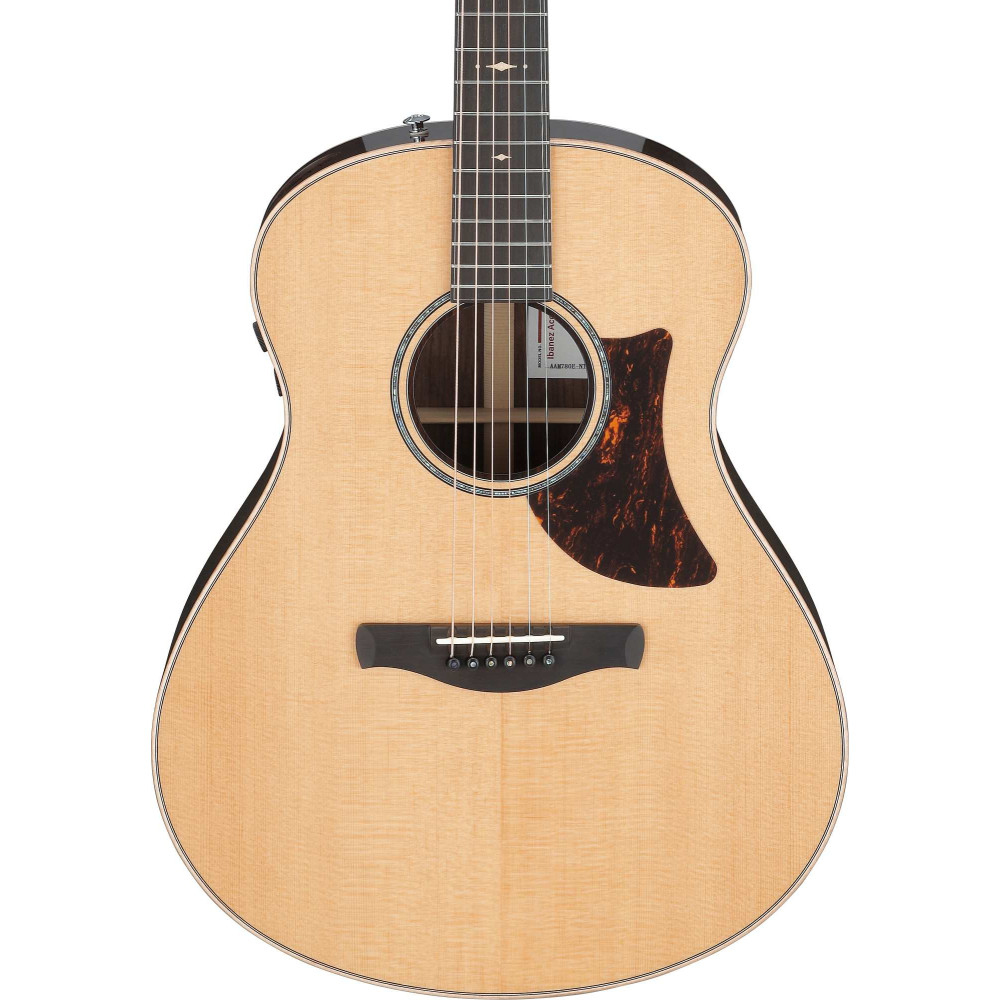 Ibanez AAM780E-NT Advanced Acoustic, Platinum Collection Acoustic Guitar 6-String - Natural High Gloss