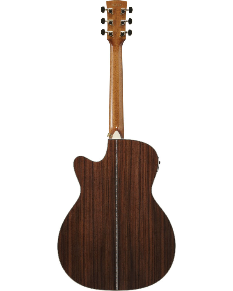 Ibanez AC391RCE-BKH Artwood AC Acoustic Guitar 6-String - Black High Gloss Top, Natural High Gloss Back & Sides