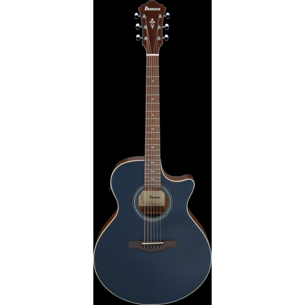 Ibanez AE100-DBF AE Acoustic Guitar 6-String - Dark Tide Blue Flat