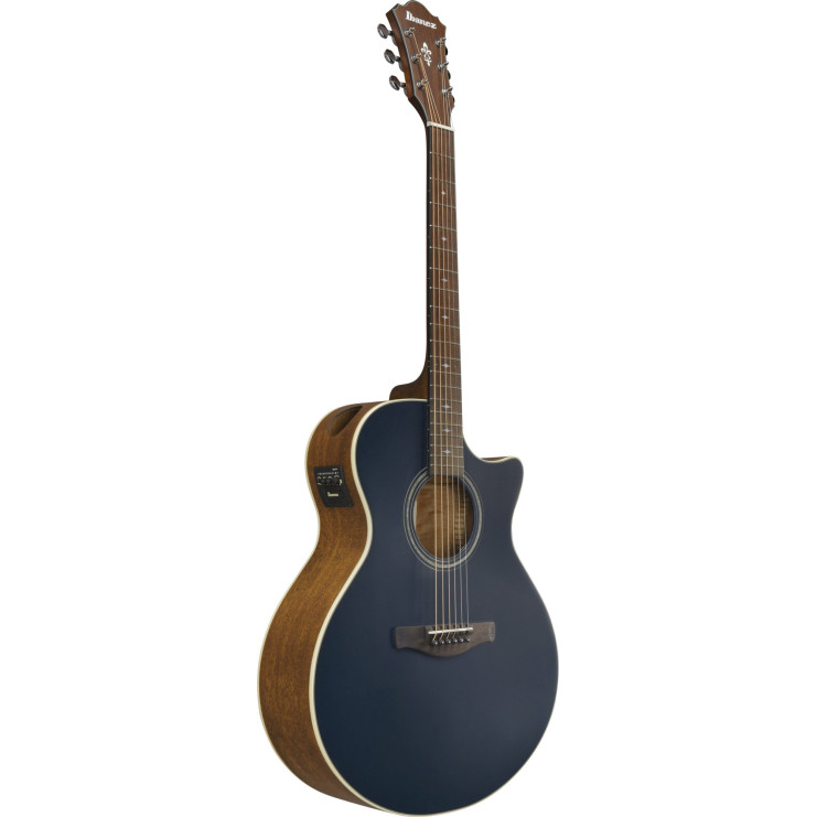 Ibanez AE100-DBF AE Acoustic Guitar 6-String - Dark Tide Blue Flat