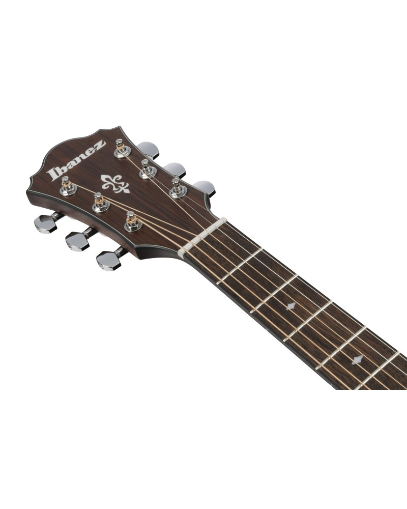 Ibanez AE140-WKH AE Acoustic Guitar 6-String - Weathered Black Open Pore